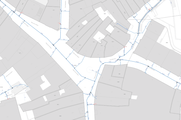 Réseau d'eau potable