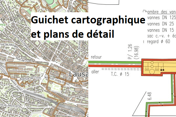 Réseau existant du chauffage à distance / CAD / CàD